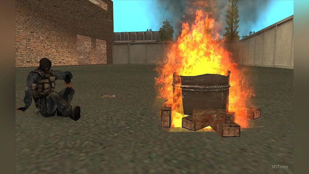 Grand Theft Auto: San Andreas — Костёр из S.T.A.L.K.E.R.
