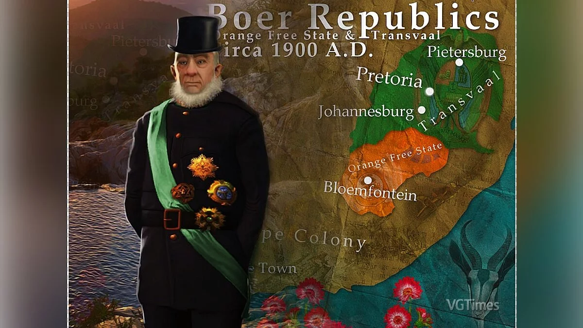 Sid Meier's Civilization 5 — ЮАР с Паулем Крюгером на русском языке (Перевод)