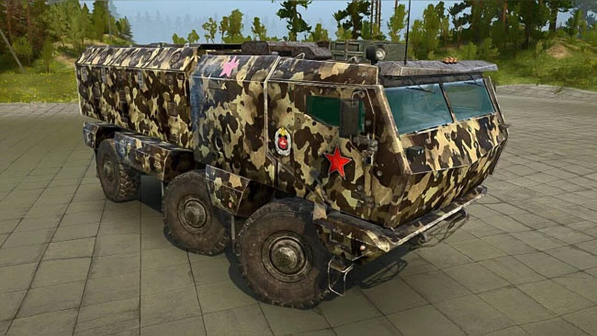 Spintires: MudRunner — Камаз ТАЙФУН v1.0