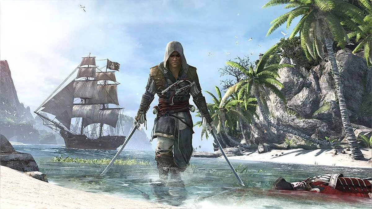 Assassin's Creed 4: Black Flag — Сохранение (Получил галку, оторвался от флота) [Steam/Uplay]
