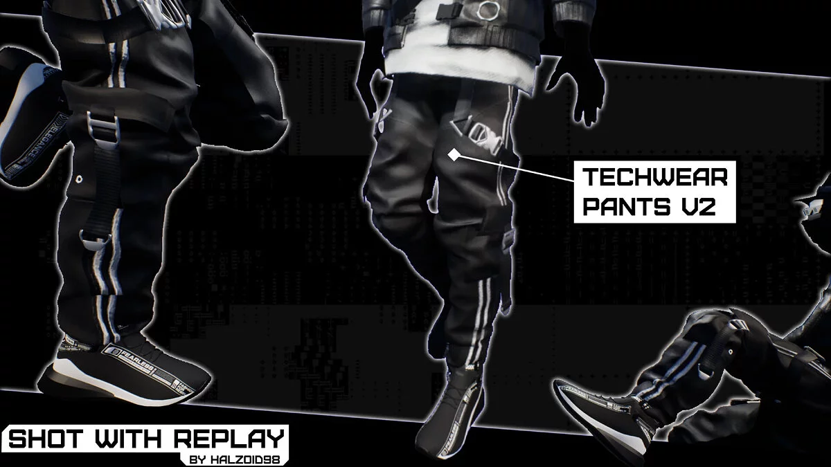 Rooftops & Alleys: The Parkour Game — Штаны Techwear