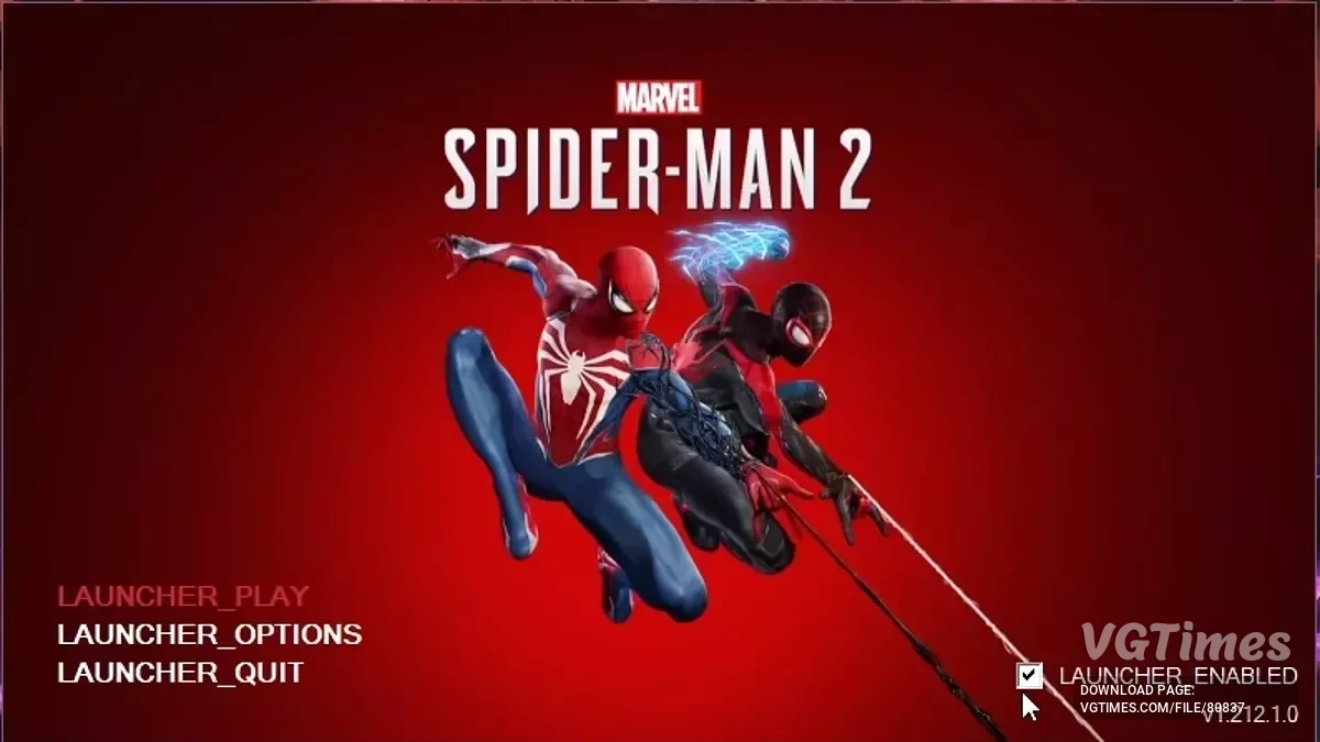 Marvel's Spider-Man 2 — Исправление для работы модов