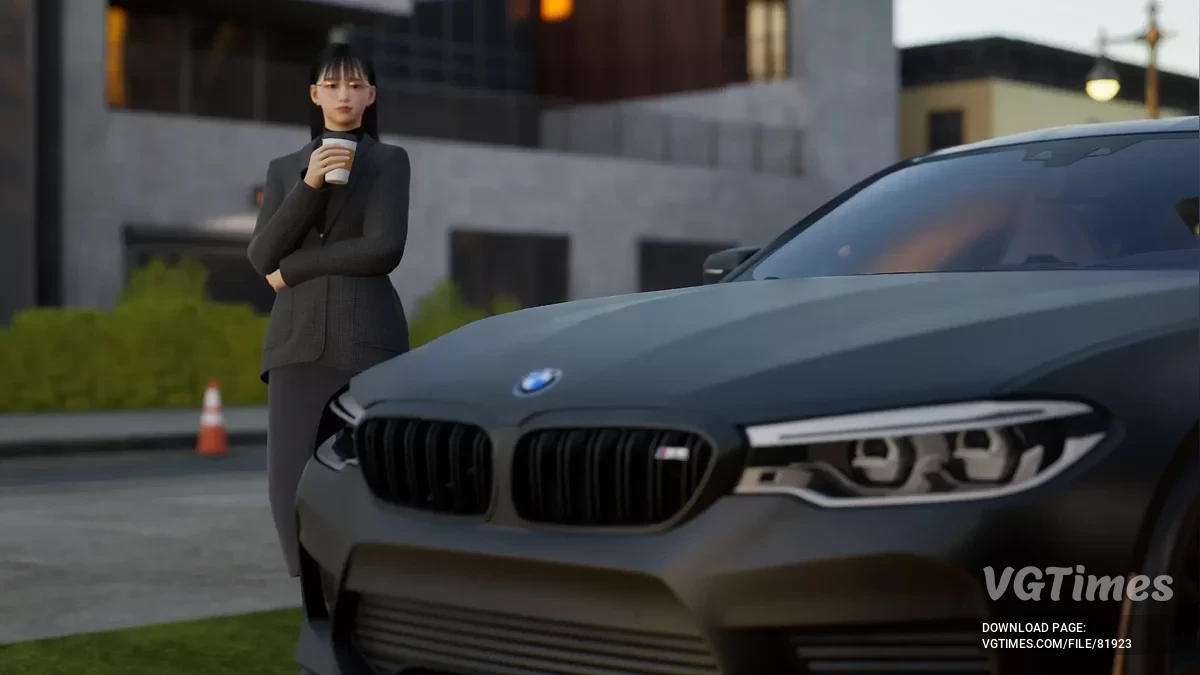 inZOI — BMW M5 F90 2018 (украшение)