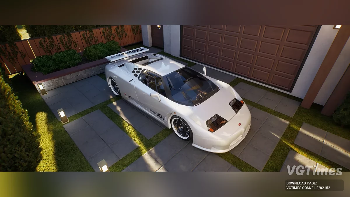 inZOI — Bugatti EB110 Super Sport 1992 (украшение)