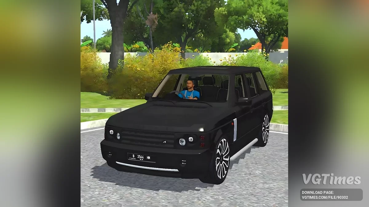 Bus Simulator Indonesia — Land Rover Vogue black edition