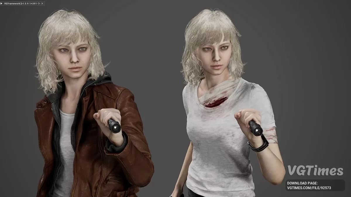 Resident Evil Requiem — Причёска Эмили для Грейс с физикой волос