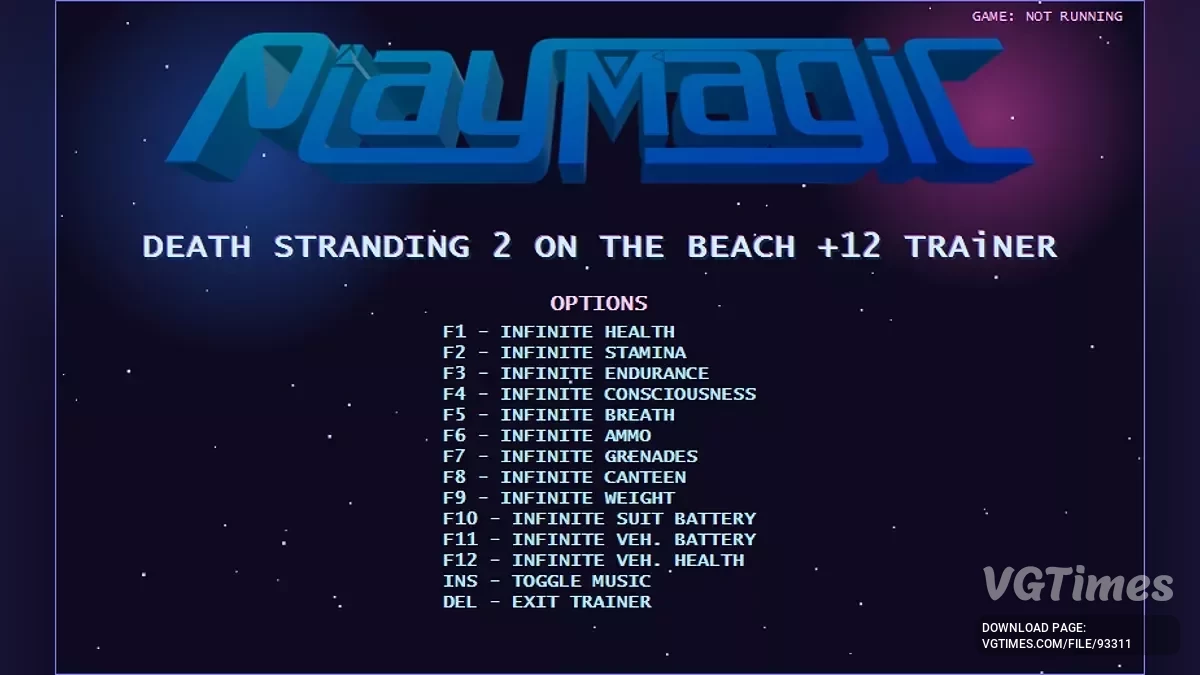 Death Stranding 2: On The Beach — Трейнер (+12) [RUNE]
