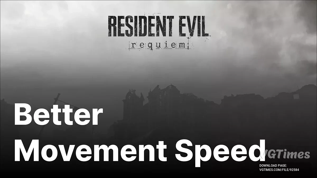 Resident Evil Requiem — Улучшенная скорость передвижения