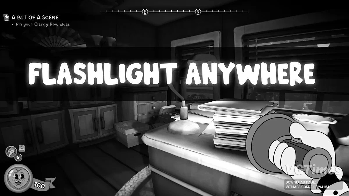 MOUSE: P.I. For Hire — Фонарик в любом месте