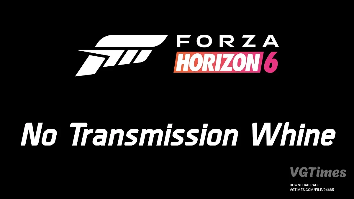 Forza Horizon 6 — Отключение гула коробки передач