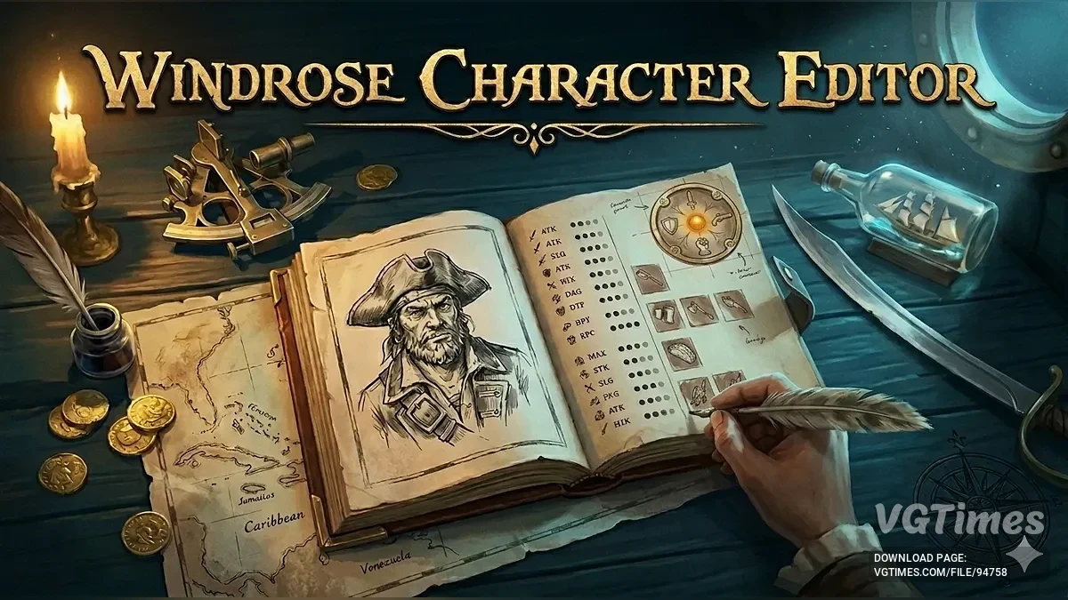 Windrose — Редактор сохранений