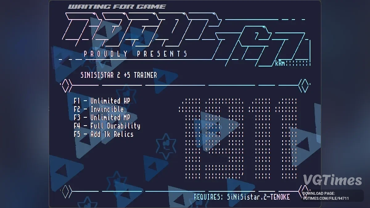 SiNiSistar 2 — Трейнер (+5) [TENOKE]
