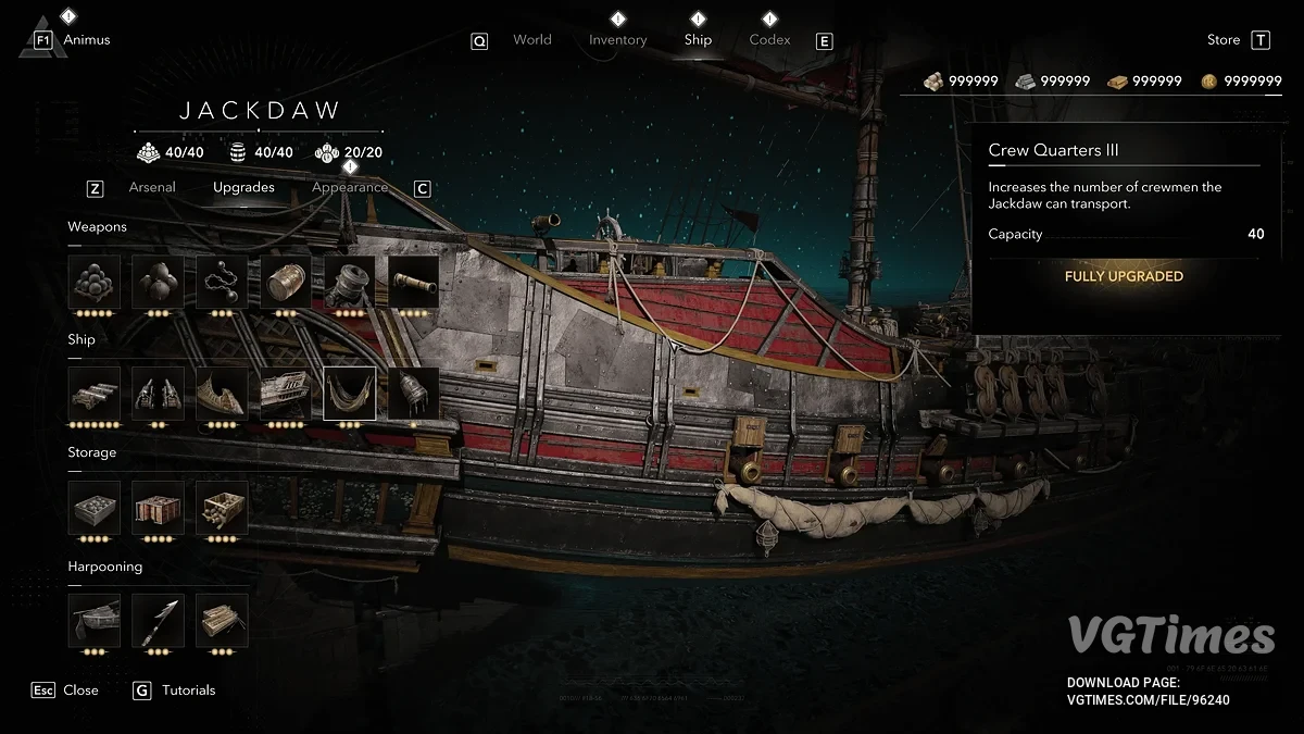 Assassin's Creed Black Flag Resynced — Достижения/трофеи, улучшения корабля и другое [Steam / Ubisoft]