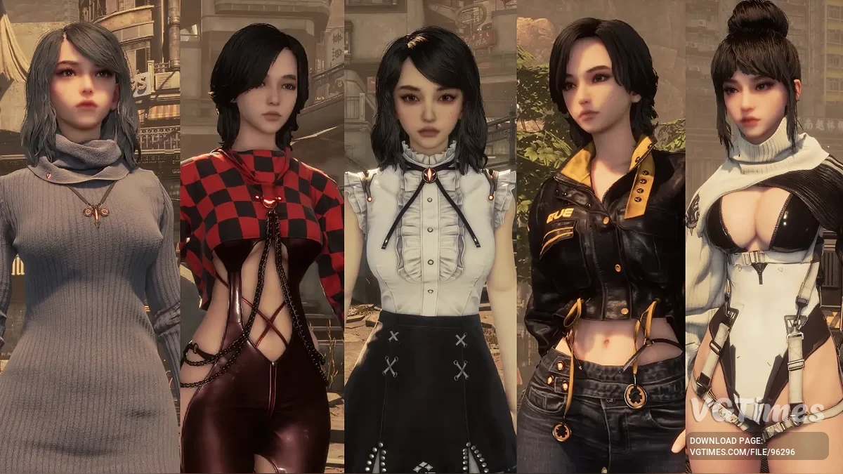 Stellar Blade — Улучшенные лица NPC
