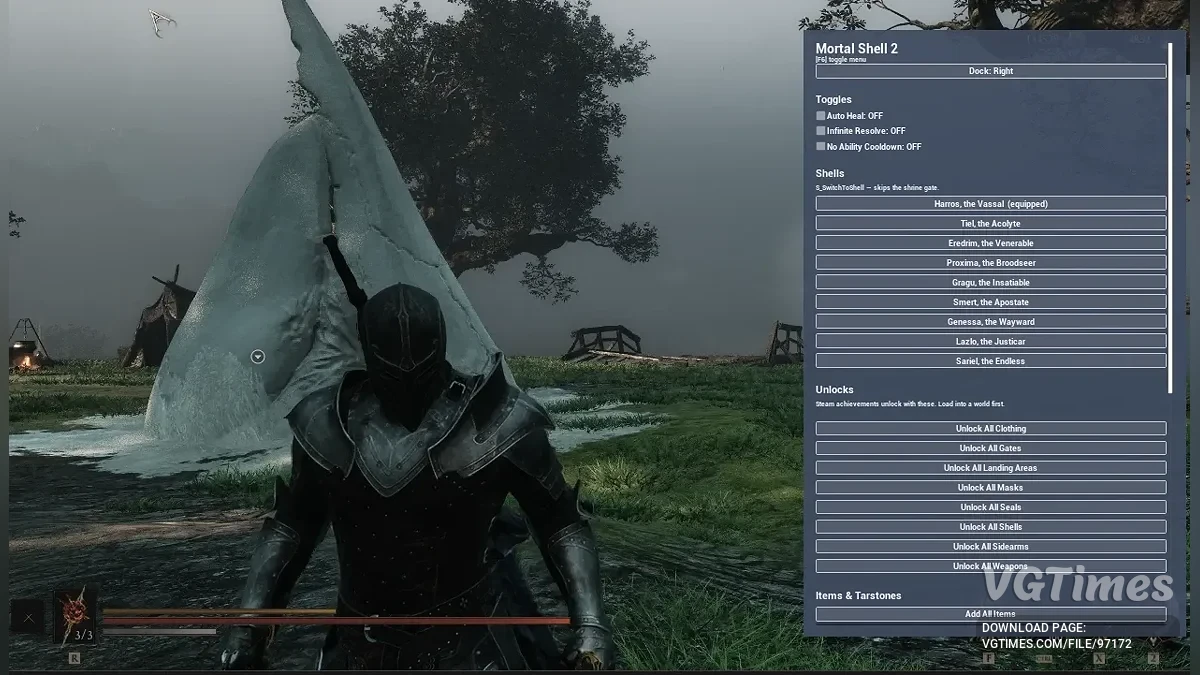 Mortal Shell 2 — Чит-меню на базе UE4SS (UE4SS Cheat Menu)