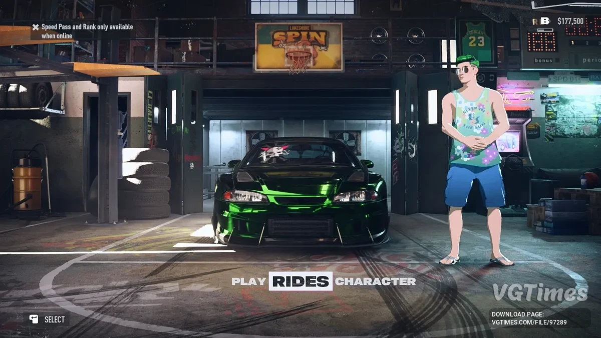 Need for Speed Unbound — После пролога, 1 машина, 100.000$