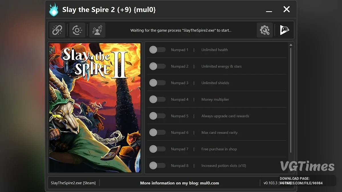 Slay the Spire 2 — Трейнер (+9) [v0.103.3]