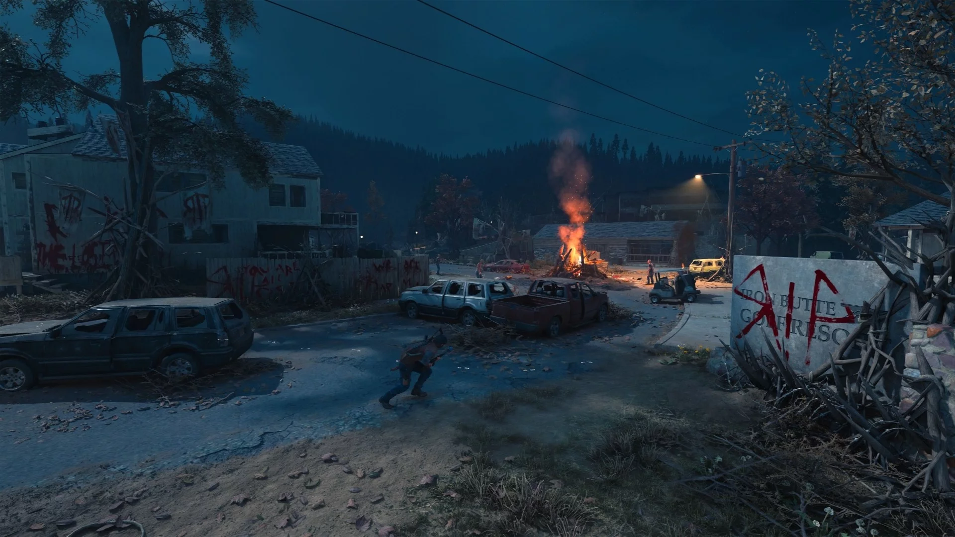 Days Gone(PS4)とDays Gone Remastered(PS5)の違い|追加モードと遊びやすさを比較|Days Gone(2019年PS4版のゲーム画面)|ゲーム画面例(資料画像 4)