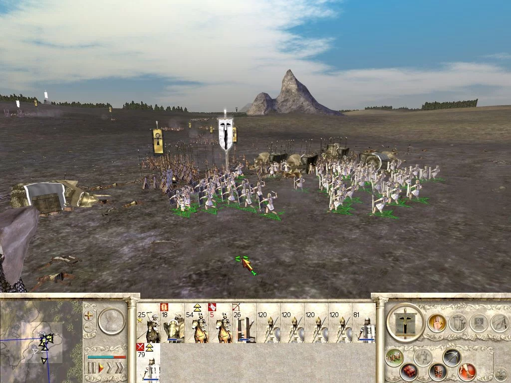 Rome: Total War → Total War: Rome Remastered|Rome: Total War(Windows・2004年)|ゲーム画面例(資料画像 3)