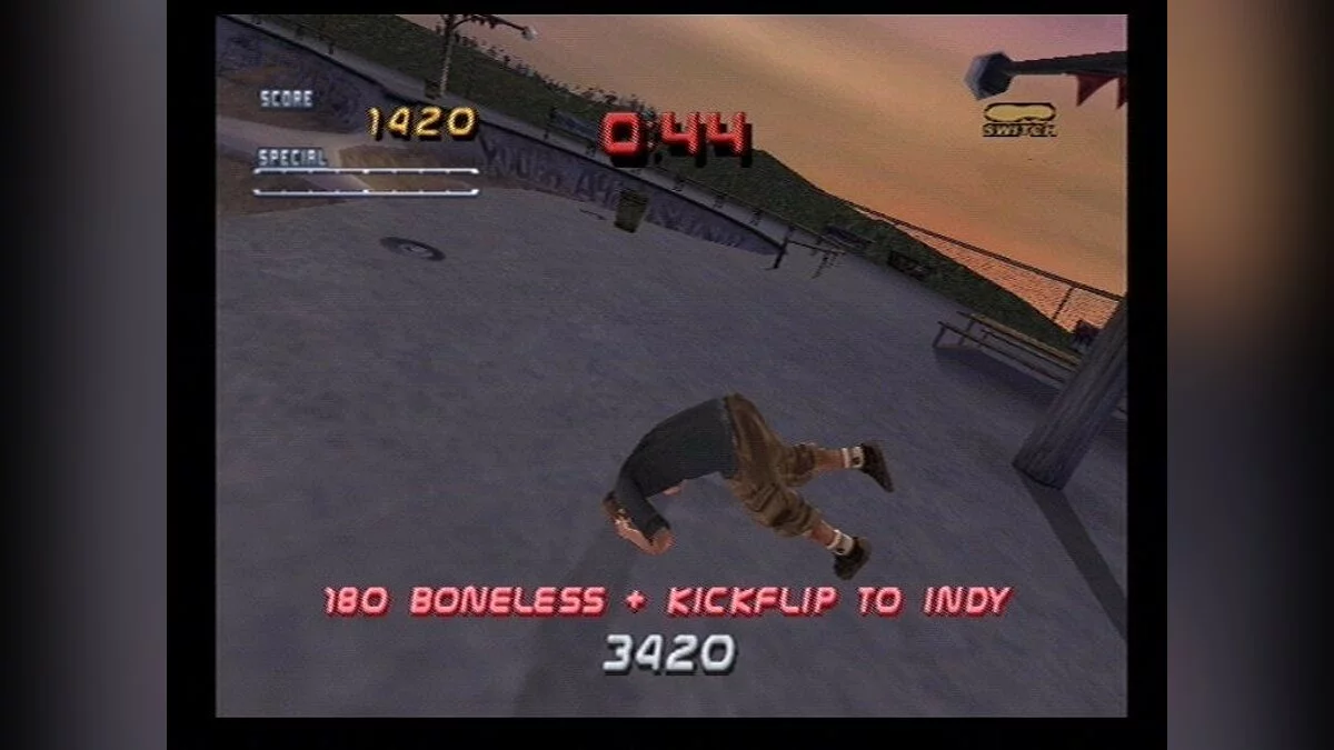 Tony Hawk's Pro Skater 2 → Tony Hawk's Pro Skater HD|Tony Hawk's Pro Skater 2(2000年)|ゲーム画面例(資料画像 4)