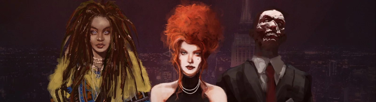 Vampire: The Masquerade - Coteries of New York - обложка игры