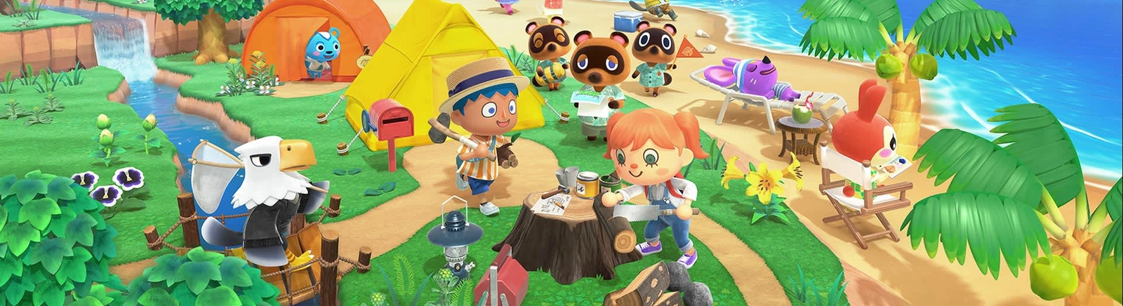 Animal Crossing: New Horizons - обложка игры