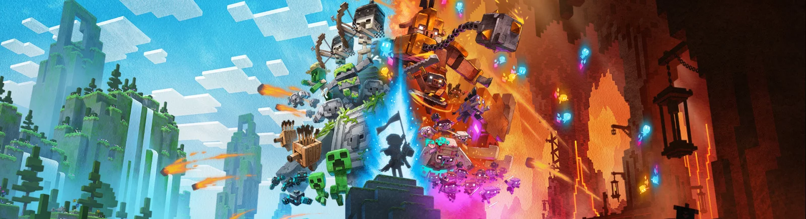 Minecraft Legends - обложка игры