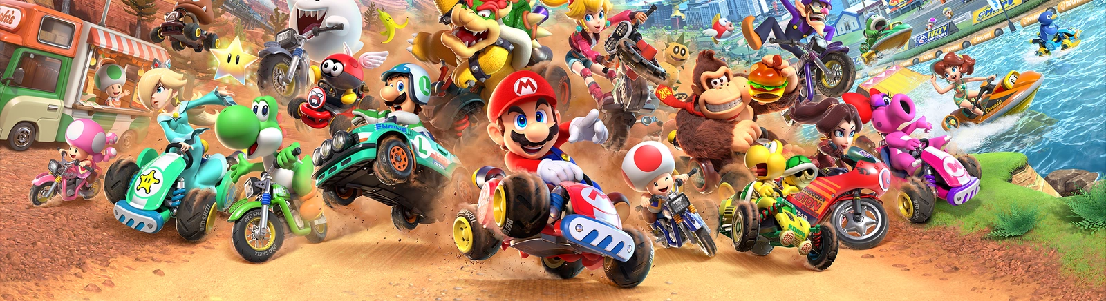 Mario Kart World - обложка игры