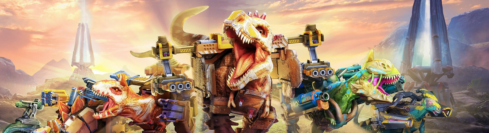 Dino Squad: Dinosaur Shooter - обложка игры