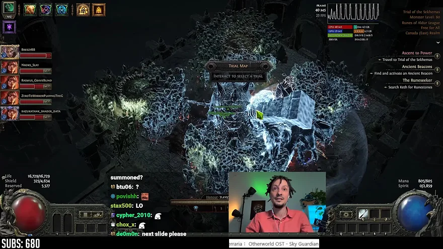 Тысячи скелетов в Path of Exile 2