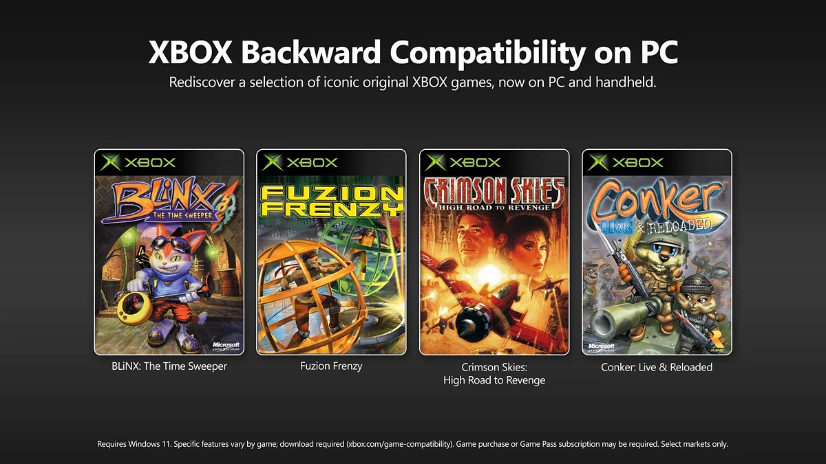 Классические игры Xbox получили новую жизнь на PC