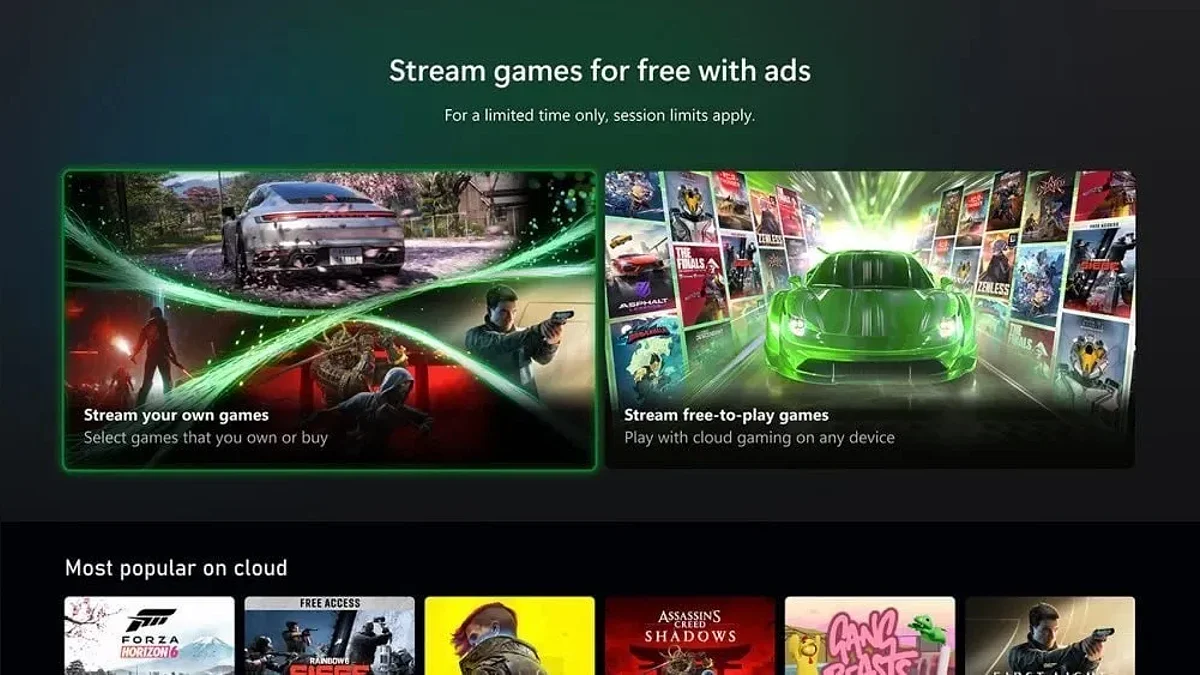 Владельцам Xbox One больше не нужна новая консоль ради игр для Series X|S — Microsoft тестирует бесплатный стриминг