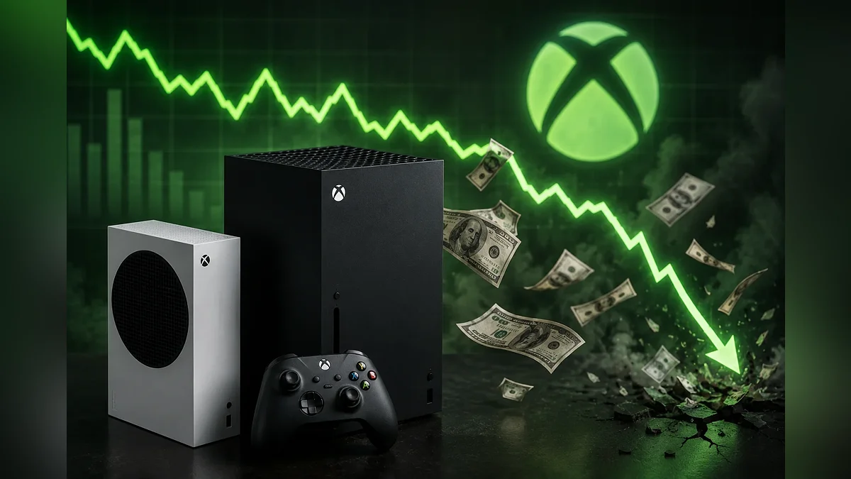 Xbox Series X и Series S, символизирующие продолжающиеся убытки Microsoft на продаже консолей