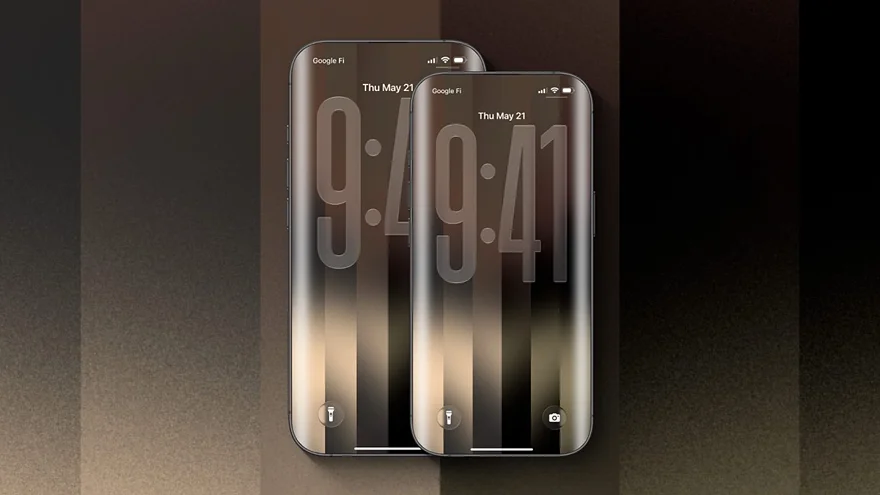 Концепт iPhone с увеличенными экранами
