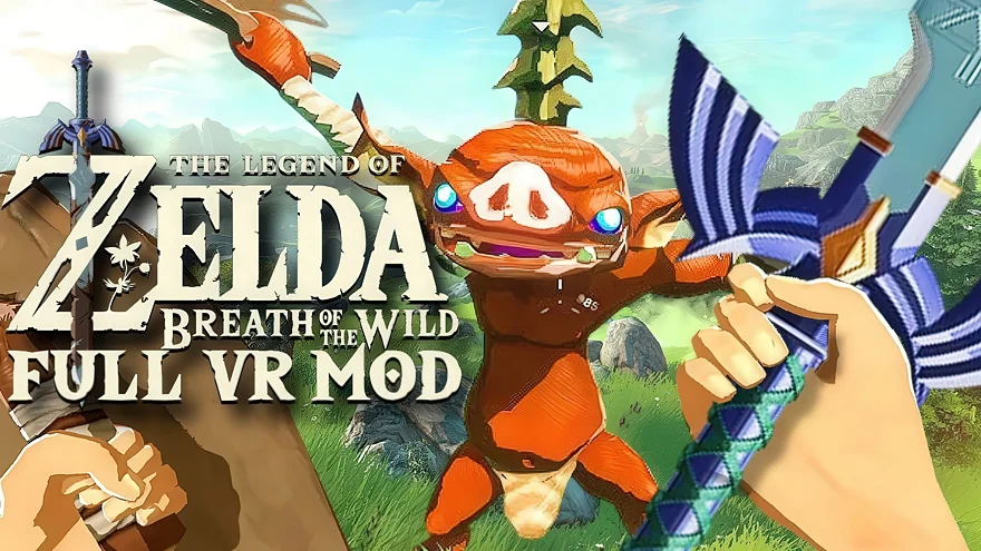 Zelda Breath of the Wild VR-мод