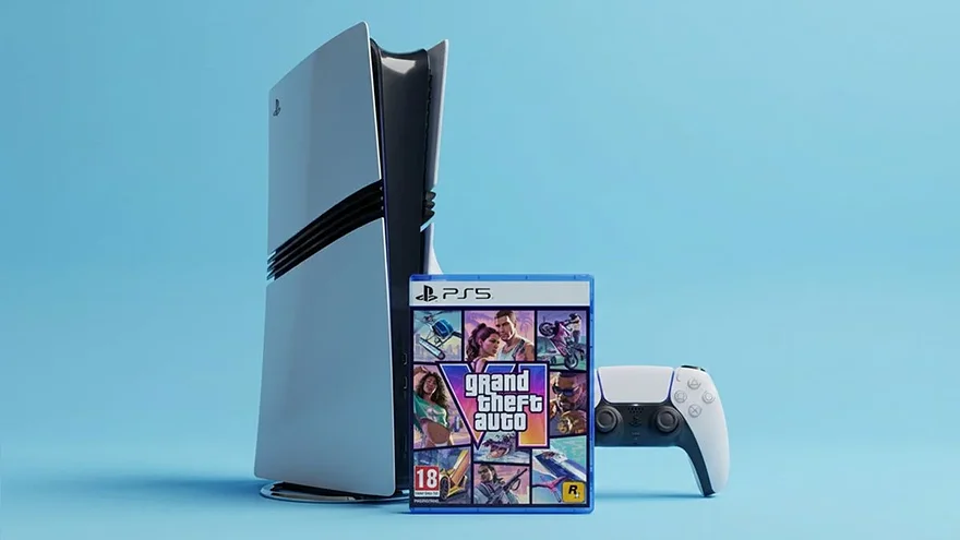 PlayStation 5 с игрой Grand Theft Auto VI
