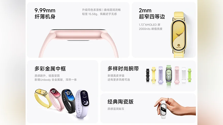 Xiaomi Smart Band 11: тонкий корпус и AMOLED
