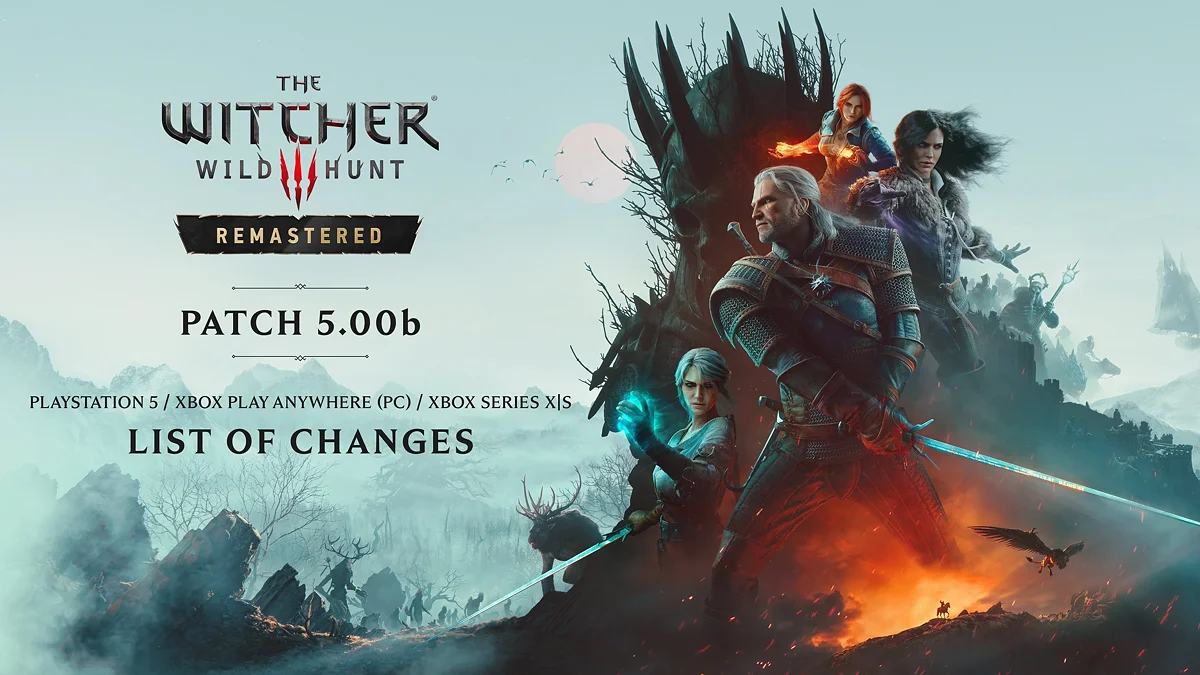 Патч 5.00b для The Witcher 3: Wild Hunt — Remastered