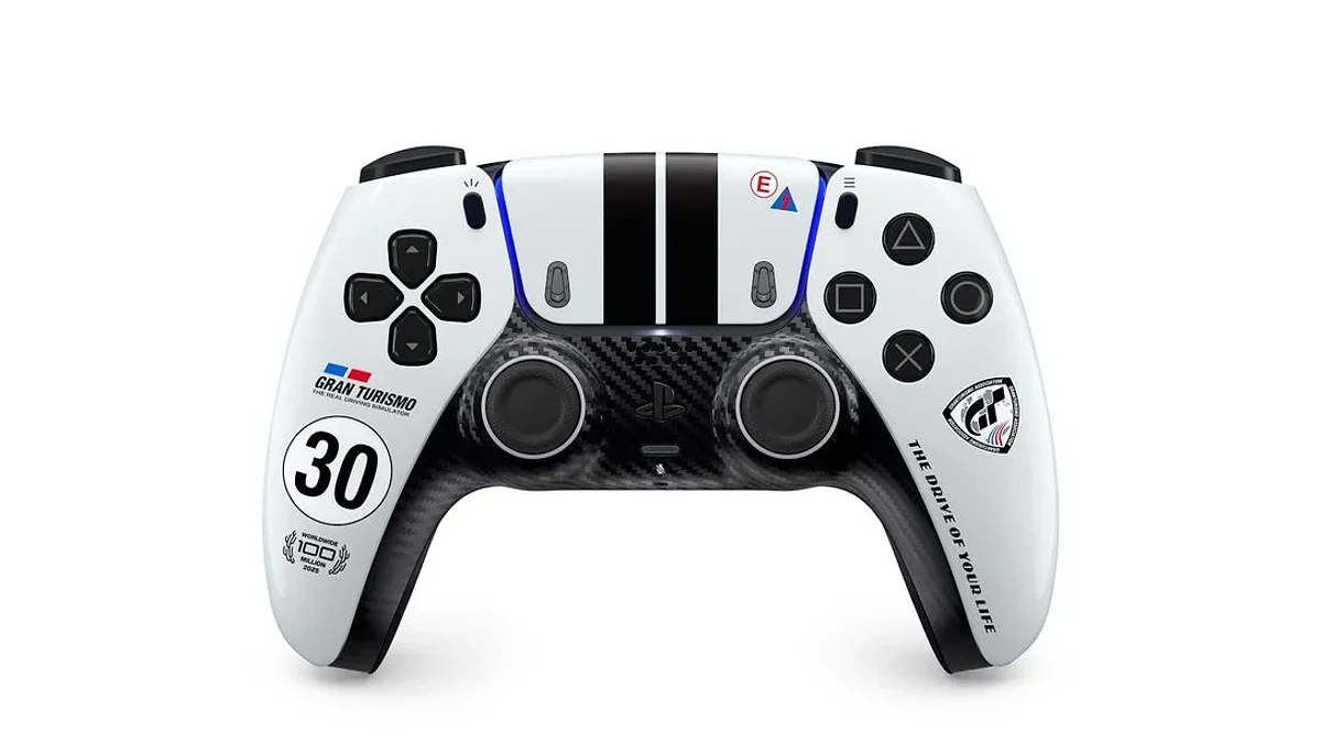 DualSense в стиле серии Gran Turismo